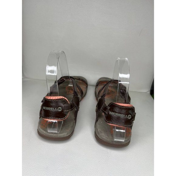 Merrell Women's Leather Sandspur Rose Outdoor Athletic Sandals Brown Size 5 - Picture 2 of 3